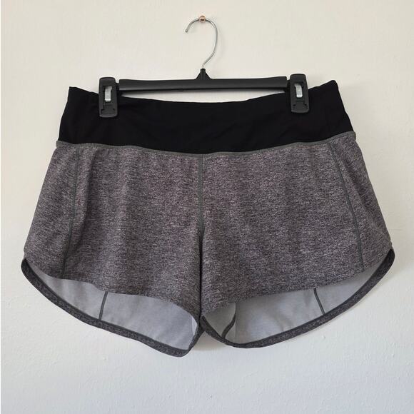 Lululemon Speed Up Short Long 4" Updated Fit Heather Lux Multi First Release - Picture 2 of 8